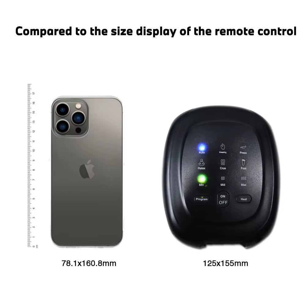 Air Compression Leg Recovery System Foot Massager for Circulation and Relaxation Calf Massage Muscle Pain Relief Device