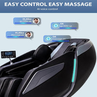 Massage Chair Built for Full Body Recovery, 4D Technology, Zero Gravity Recline, SL Track System