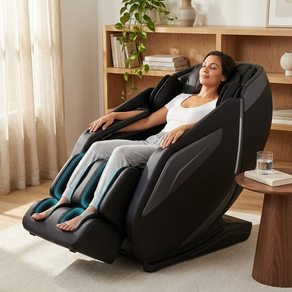 Massage Chair Built for Full Body Recovery, 4D Technology, Zero Gravity Recline, SL Track System