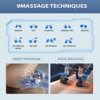 Massage Chair Built for Full Body Recovery, 4D Technology, Zero Gravity Recline, SL Track System