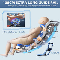 Massage Chair Built for Full Body Recovery, 4D Technology, Zero Gravity Recline, SL Track System