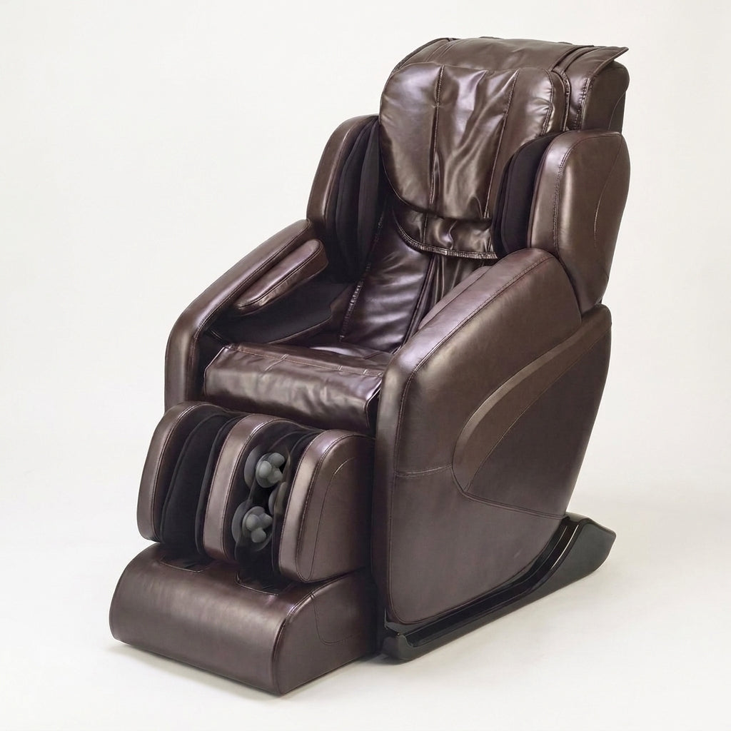 Massage Chair Designed for Deep Recovery, SL Track System, Zero Gravity Recline, Quad Roller Technology — Studio Shot