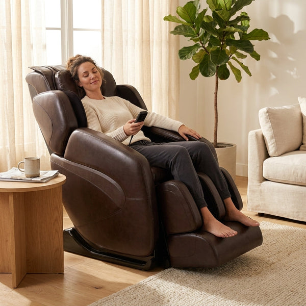 Massage Chair Designed for Deep Recovery, SL Track System, Zero Gravity Recline, Quad Roller Technology