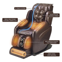 Massage Chair Designed for Deep Recovery, SL Track System, Zero Gravity Recline, Quad Roller Technology — How It Works