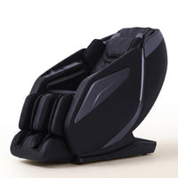4D Massage Chair: Full Body Zero Gravity Massage Chair Full Body SL Track Chair Massage Black — Studio Shot